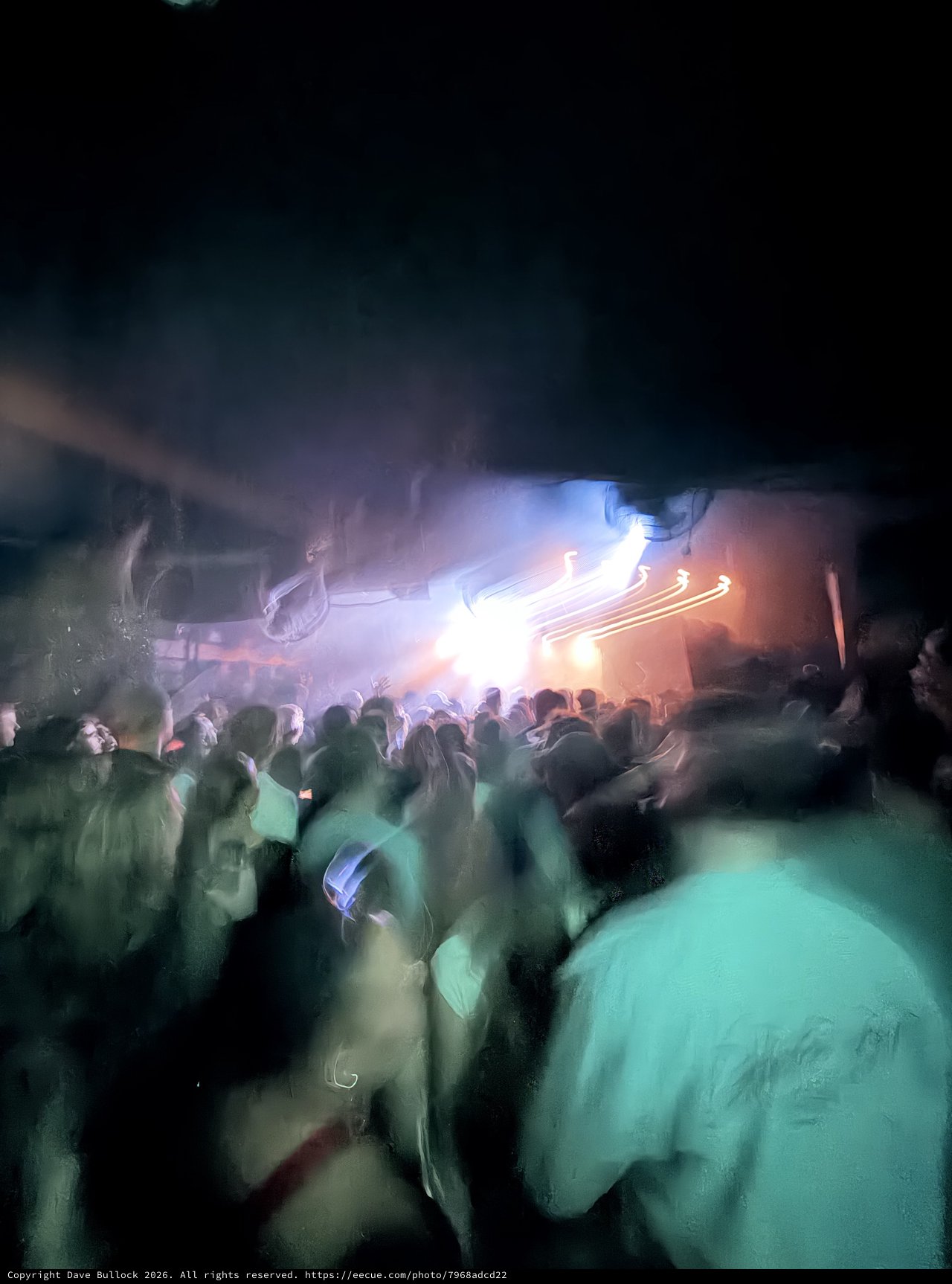Ethereal Motion Blur at London Night Concert