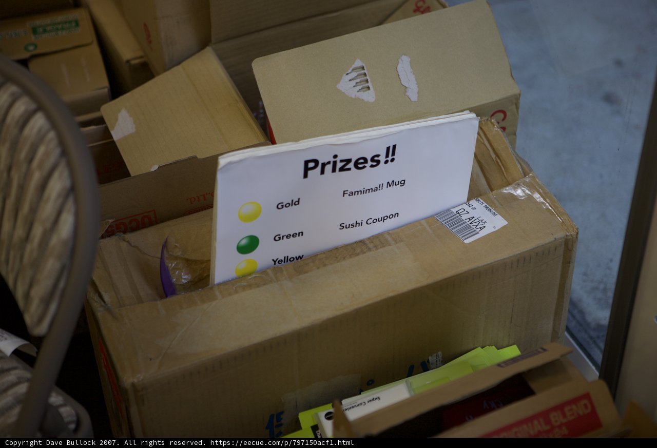 Prizes Galore