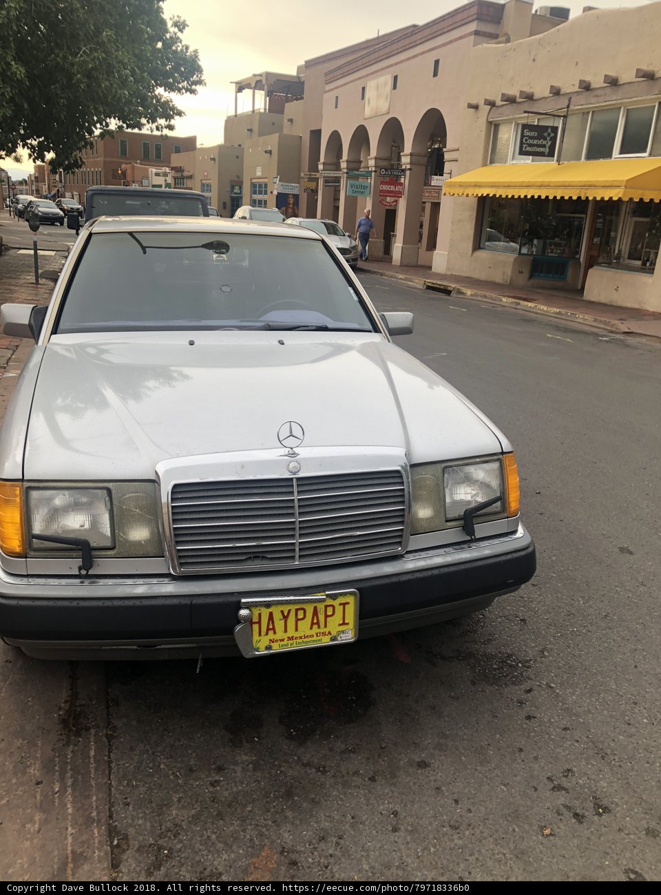 Parked Car on City Street