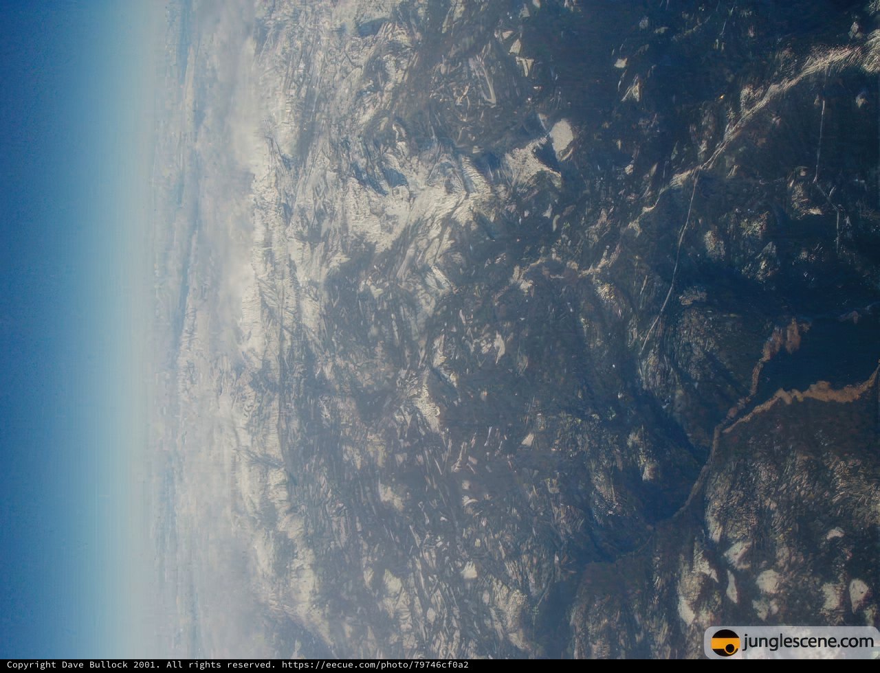 Earth, the Blue Planet as Viewed from Space