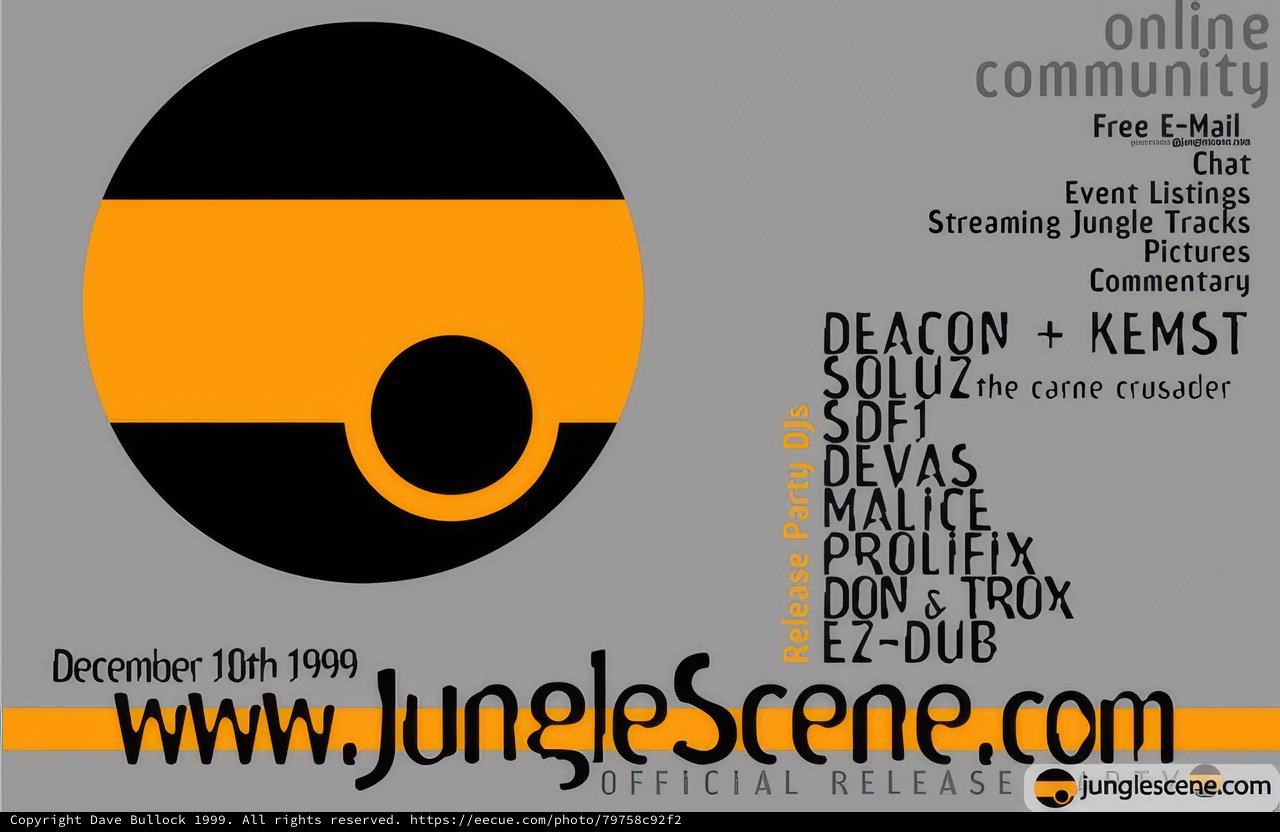 Jungle Scene Poster