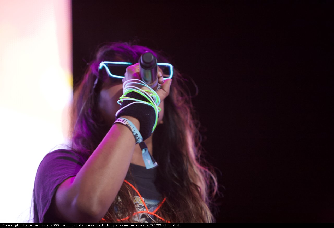 Neon Sunglasses and Melodic Voice