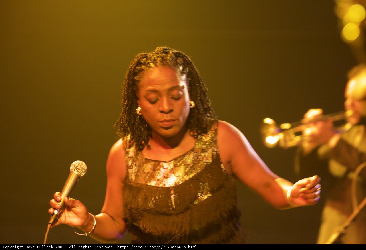The Black Dress Songstress at Coachella