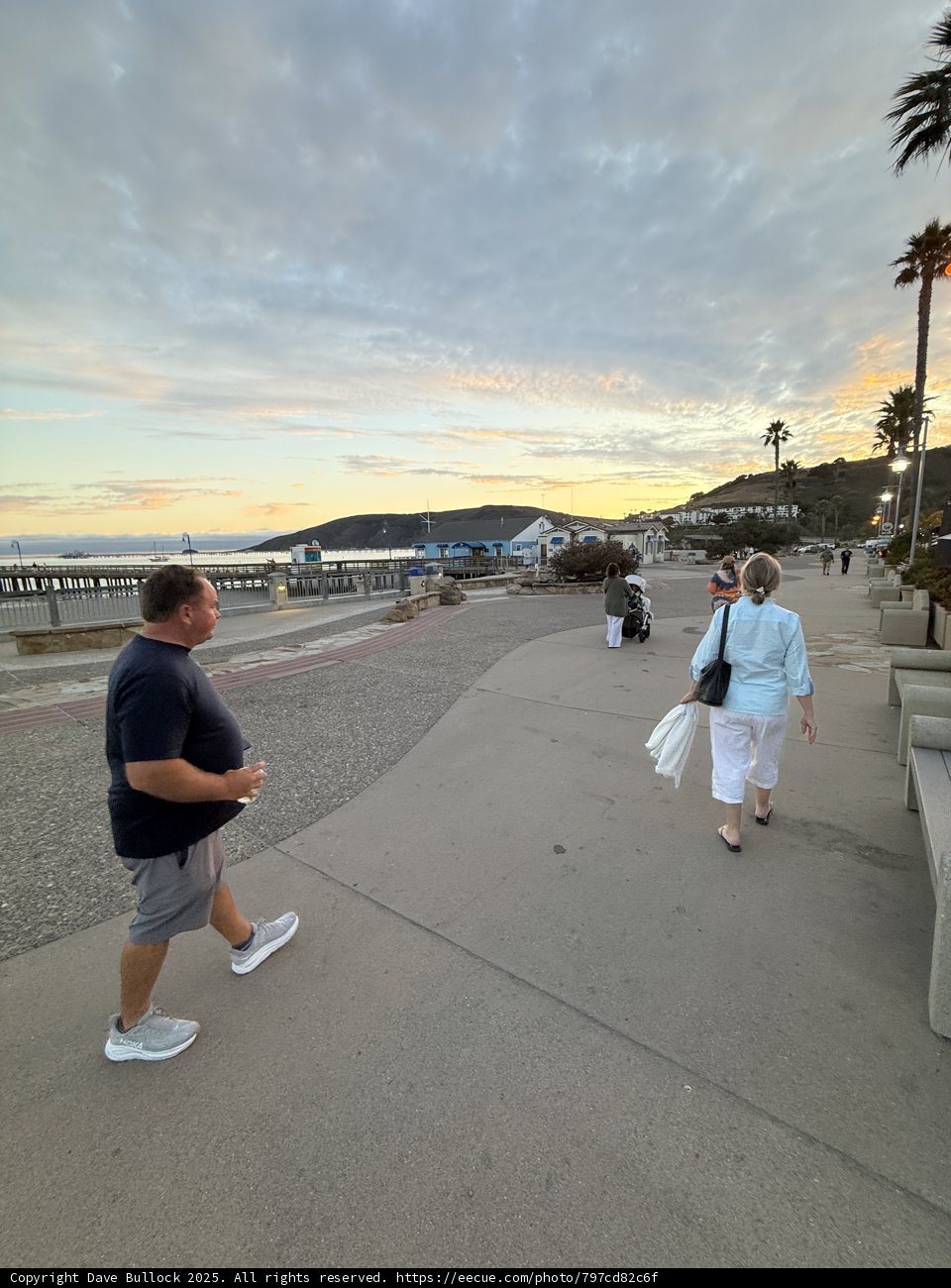 Sunset Stroll Along Avila Beach