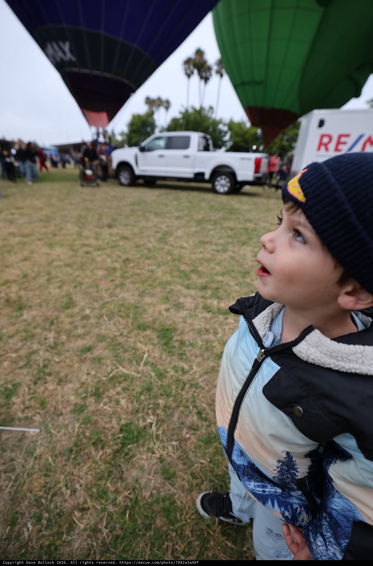 Wide-Eyed Wonder at the Hot Air Balloon Festival