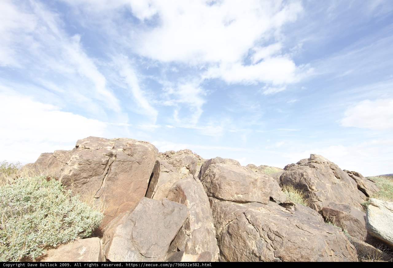 High-Flying Kite on Joshua Tree Rock