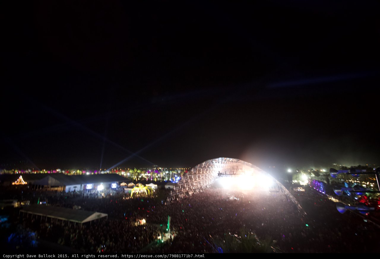 Night Festivities at Coachella