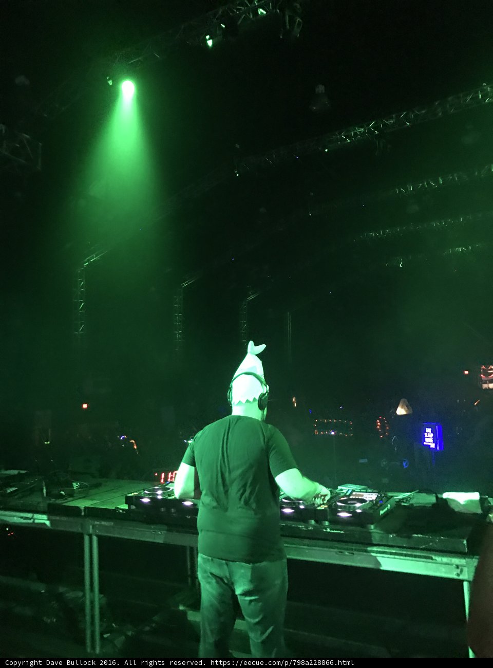 Nightclub DJ Spinning Up a Storm