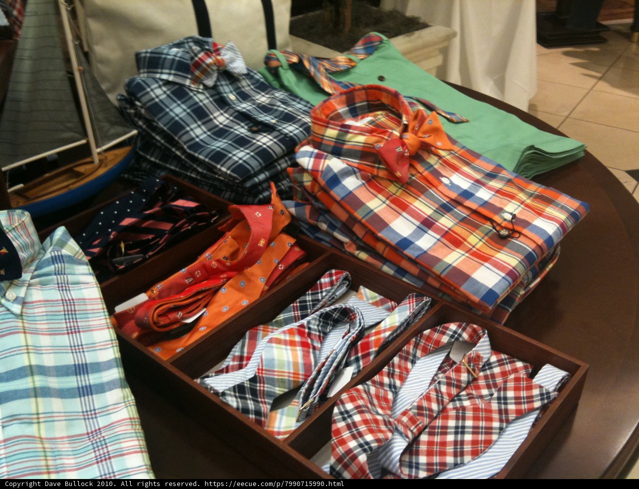 Shirt and Tie Display
