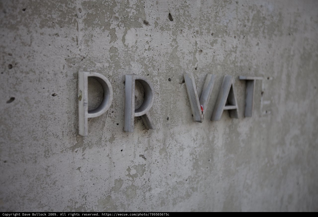 The Private Wall