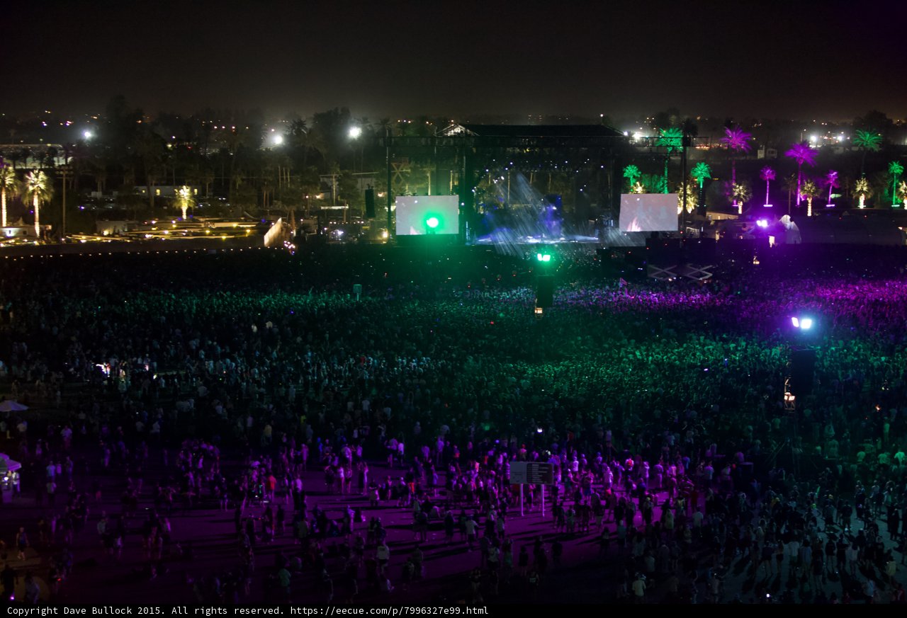 Night Life at Coachella Festival