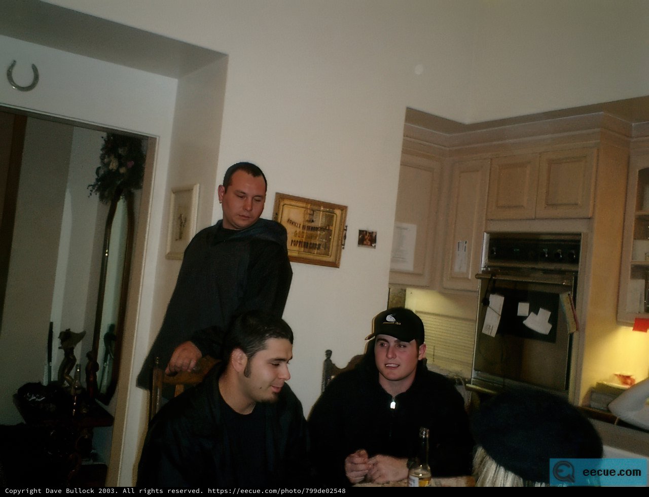 A Portrait of Dustin B in His Dining Room
