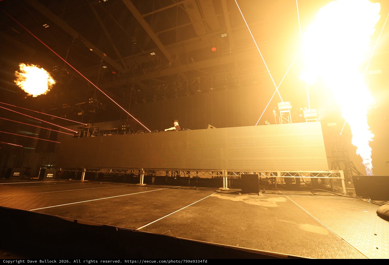 Fire and Lasers Ignite Wobbleland 2026 Festival Stage