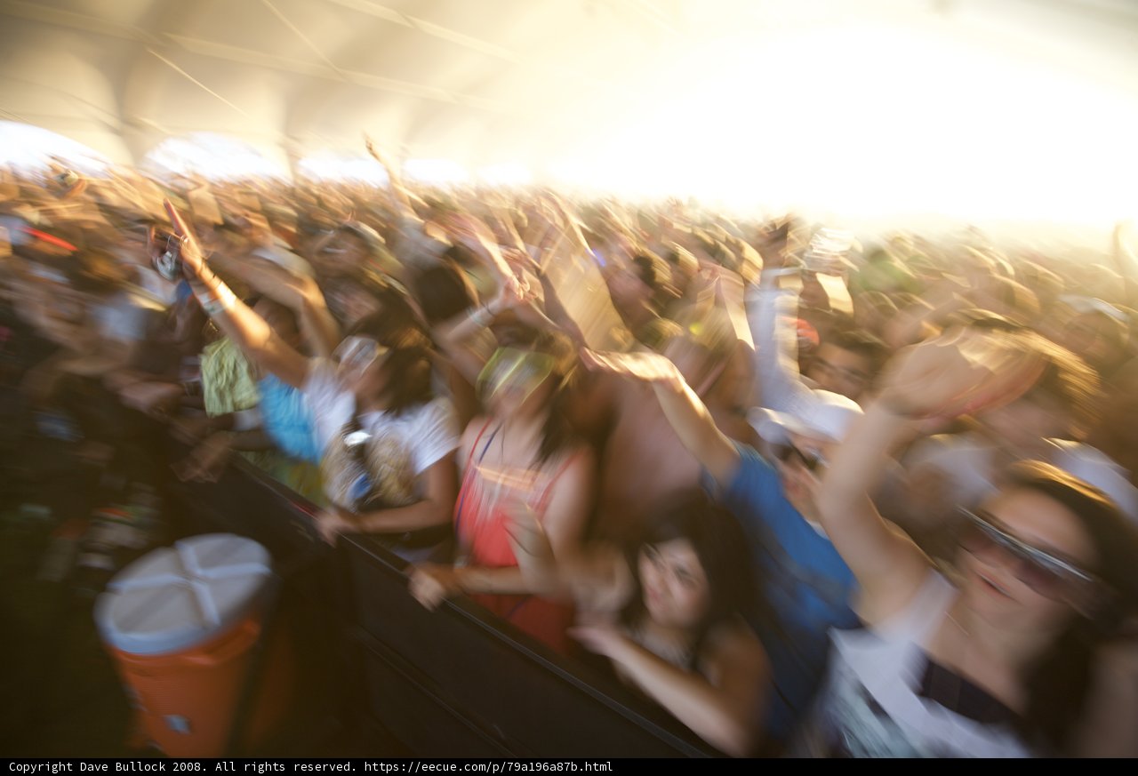 Coachella Concert Crowd