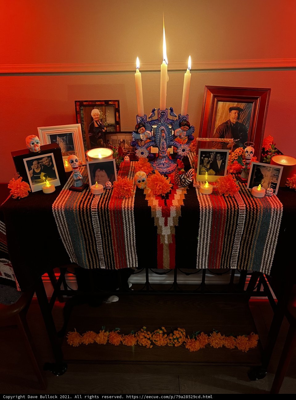 Candlelit Altar Table