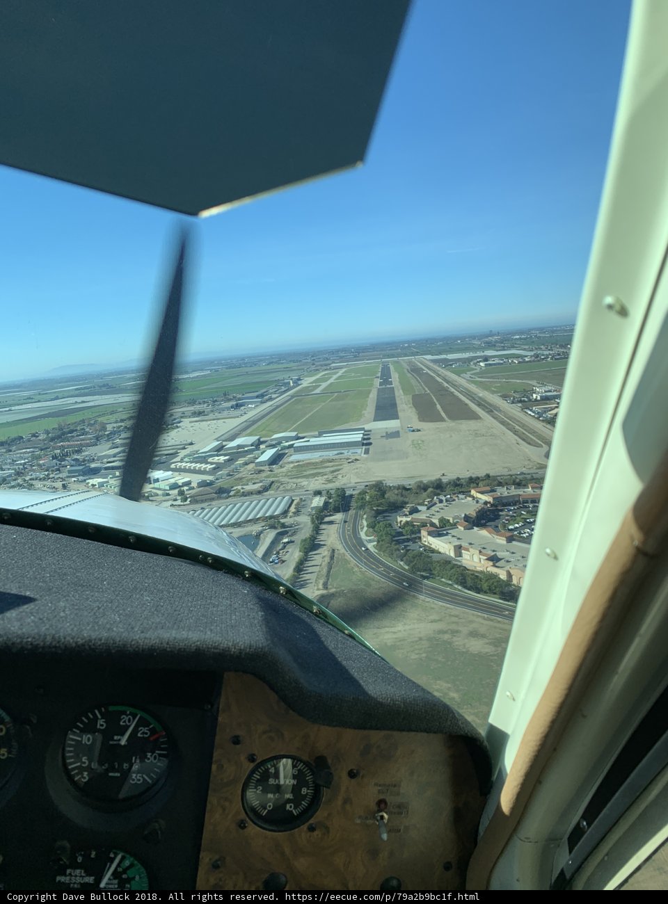 Flying High on a Blue Sky Day