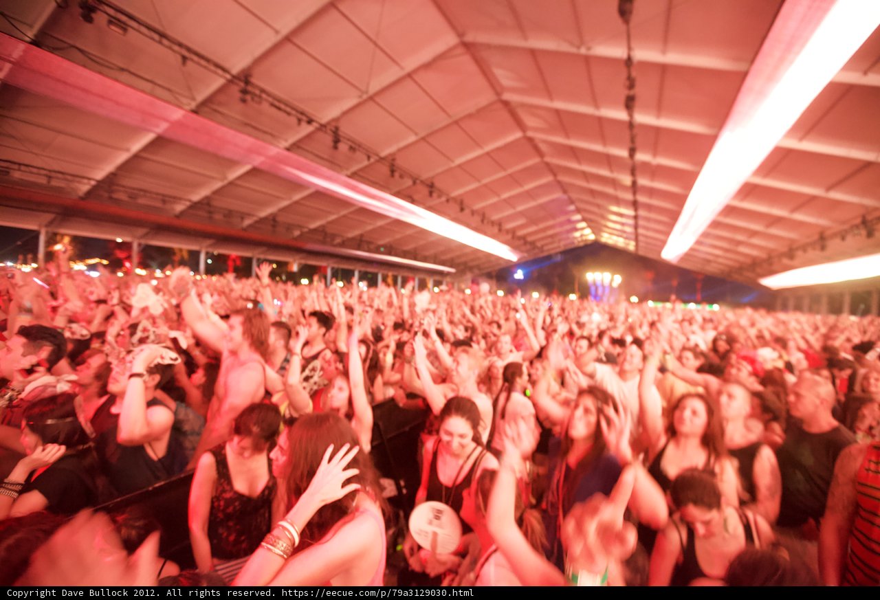Urban Nightlife at Coachella Concert