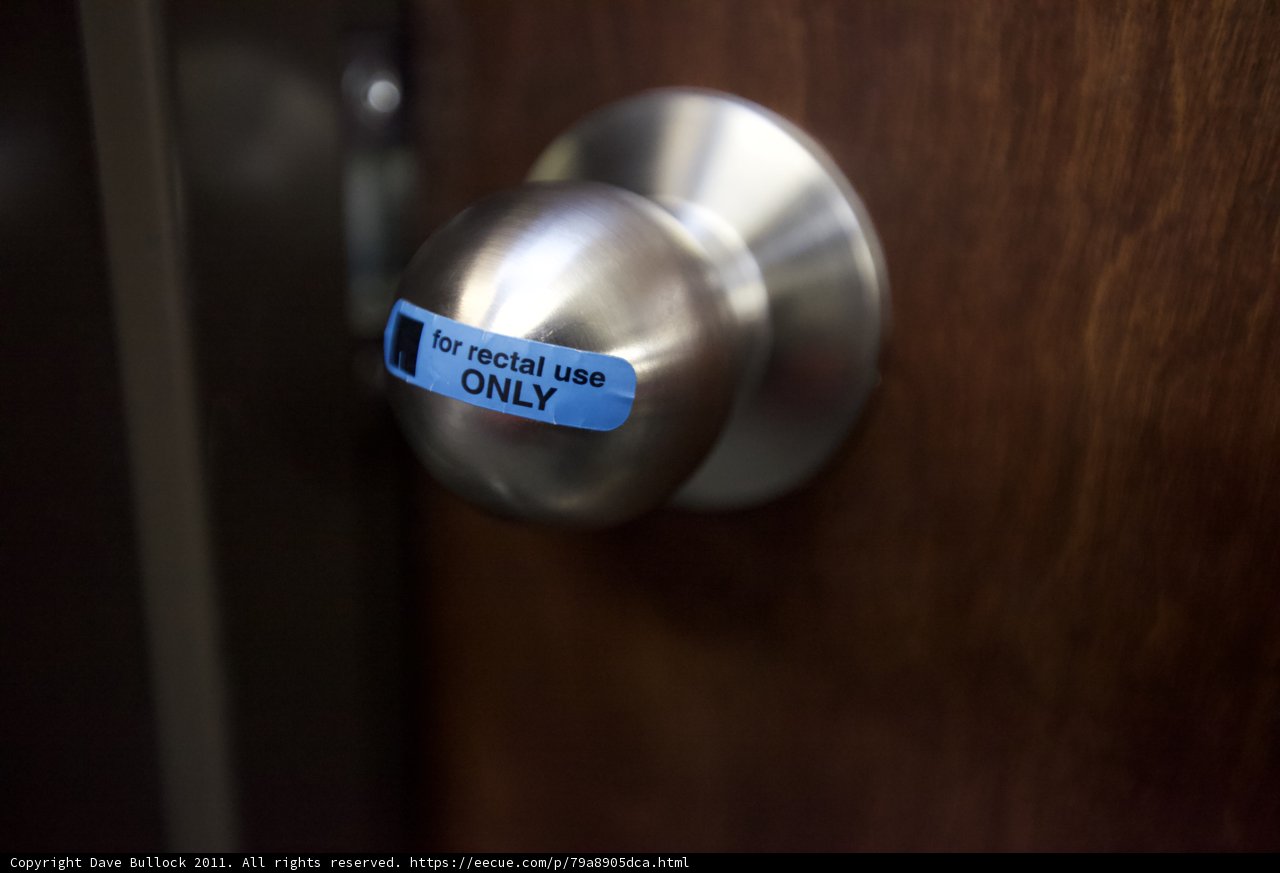 No Small People Allowed