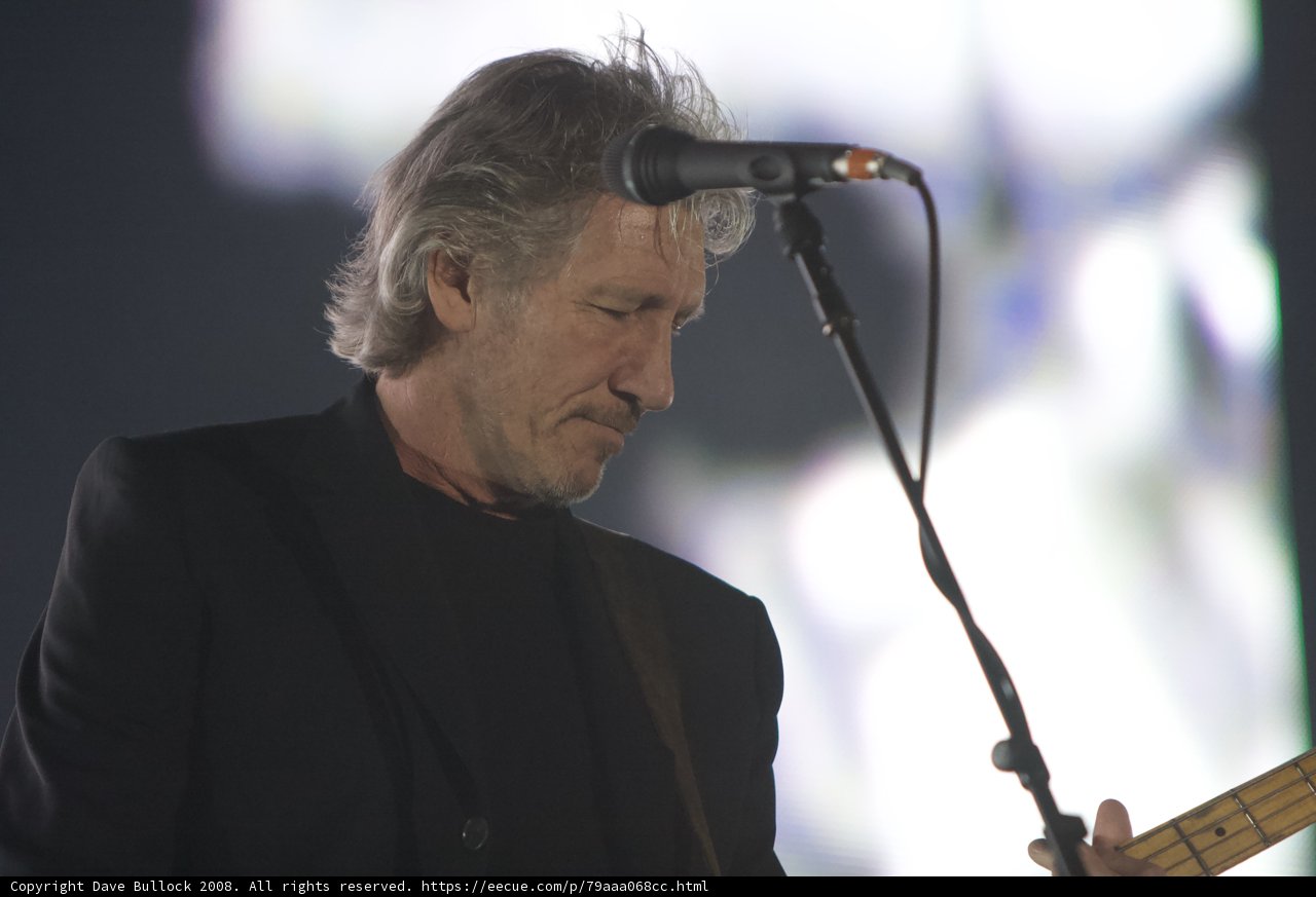 Roger Waters Rocks Coachella with his Guitar