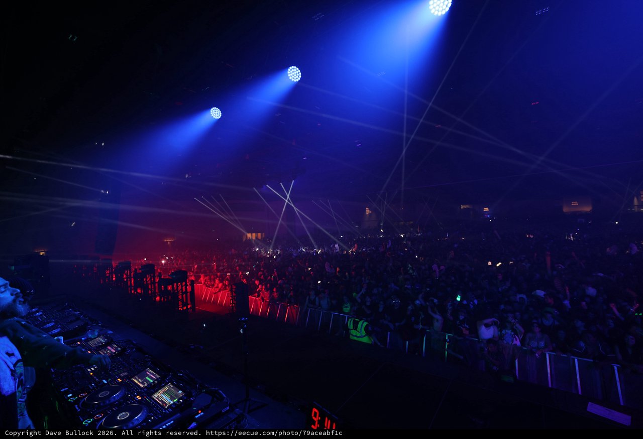 DJ Commands the Dance Floor at Wobbleland 2026