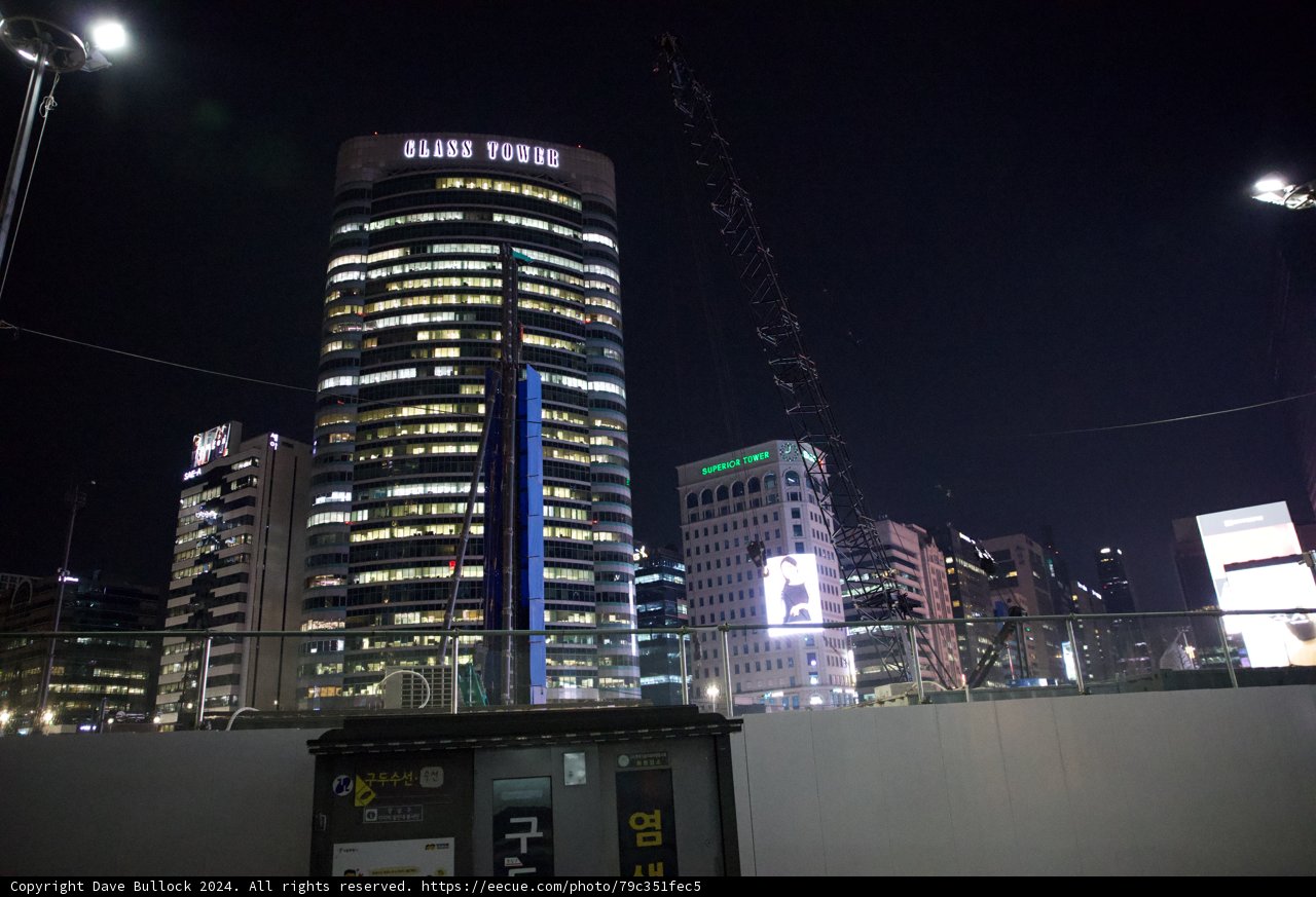Midnight Metropolis: South Korean Nightscape
