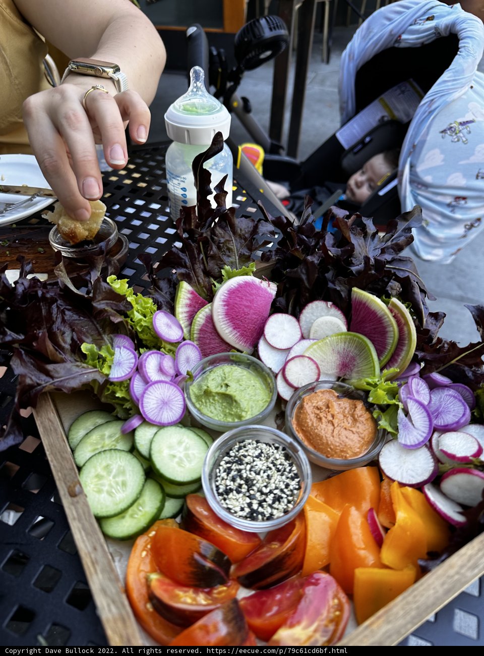 Vibrant Vegetable Spread for Brunch
