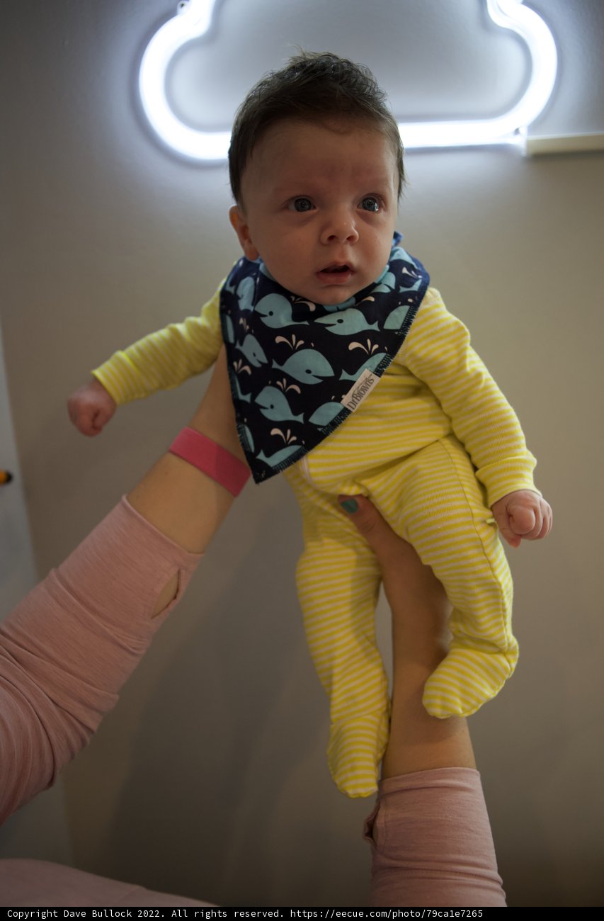 Embracing Moments of Growth: Baby Wesley at 2 Months