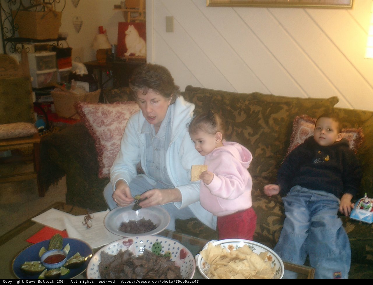 Christmas Lunch on the Couch