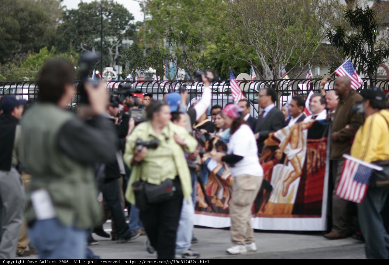 Gathering at the Fence