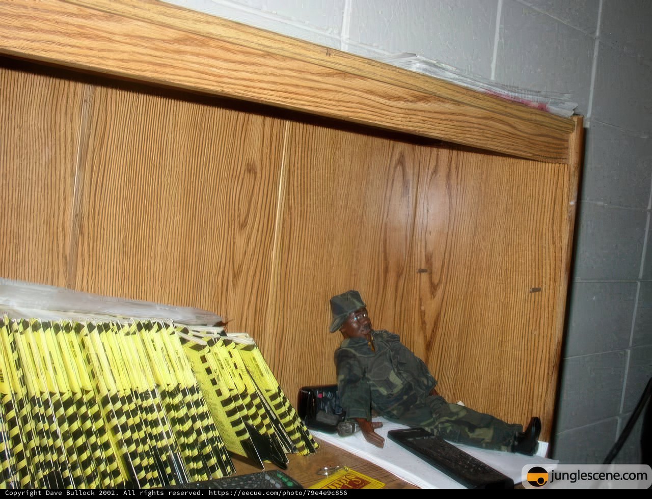 Toy Soldier and Pencils