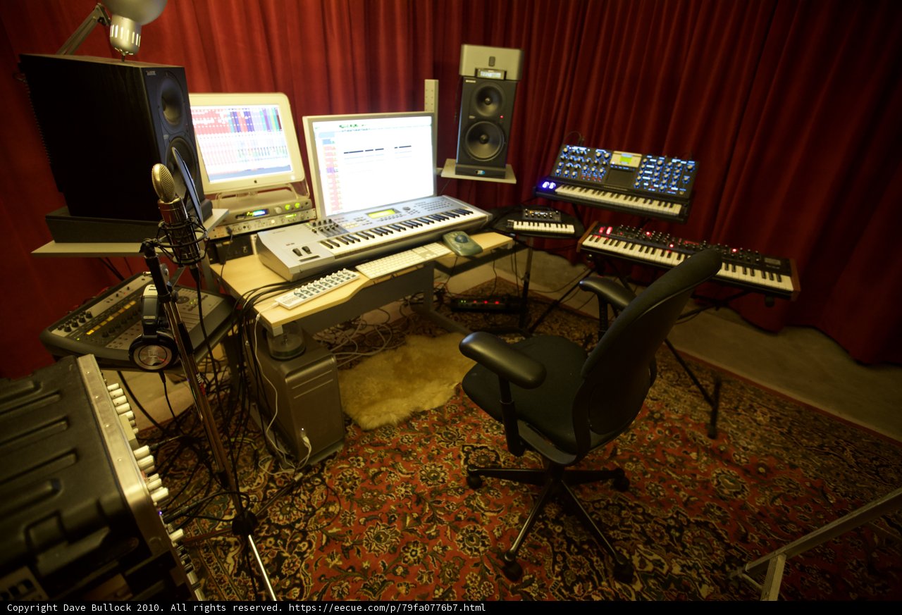 Inside Morgan Page's Recording Studio