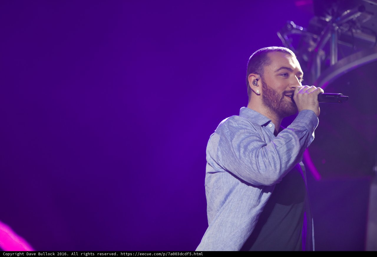 Sam Smith Rocks Out on Stage