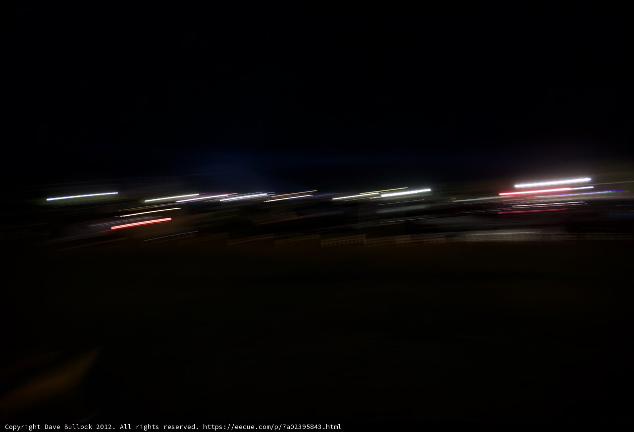 Blurry Metropolis Rush