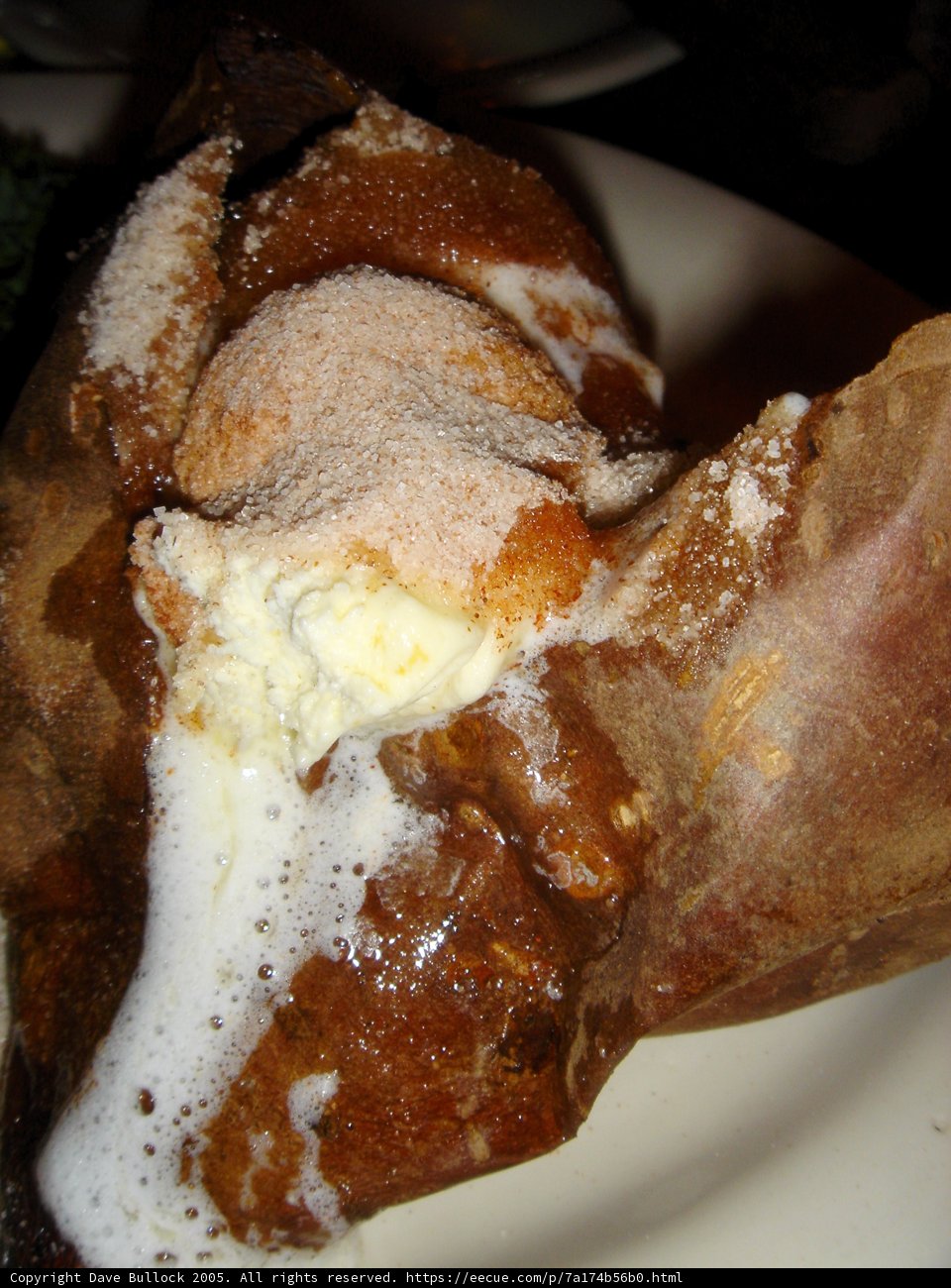 Sinful Bread and Ice Cream Dessert