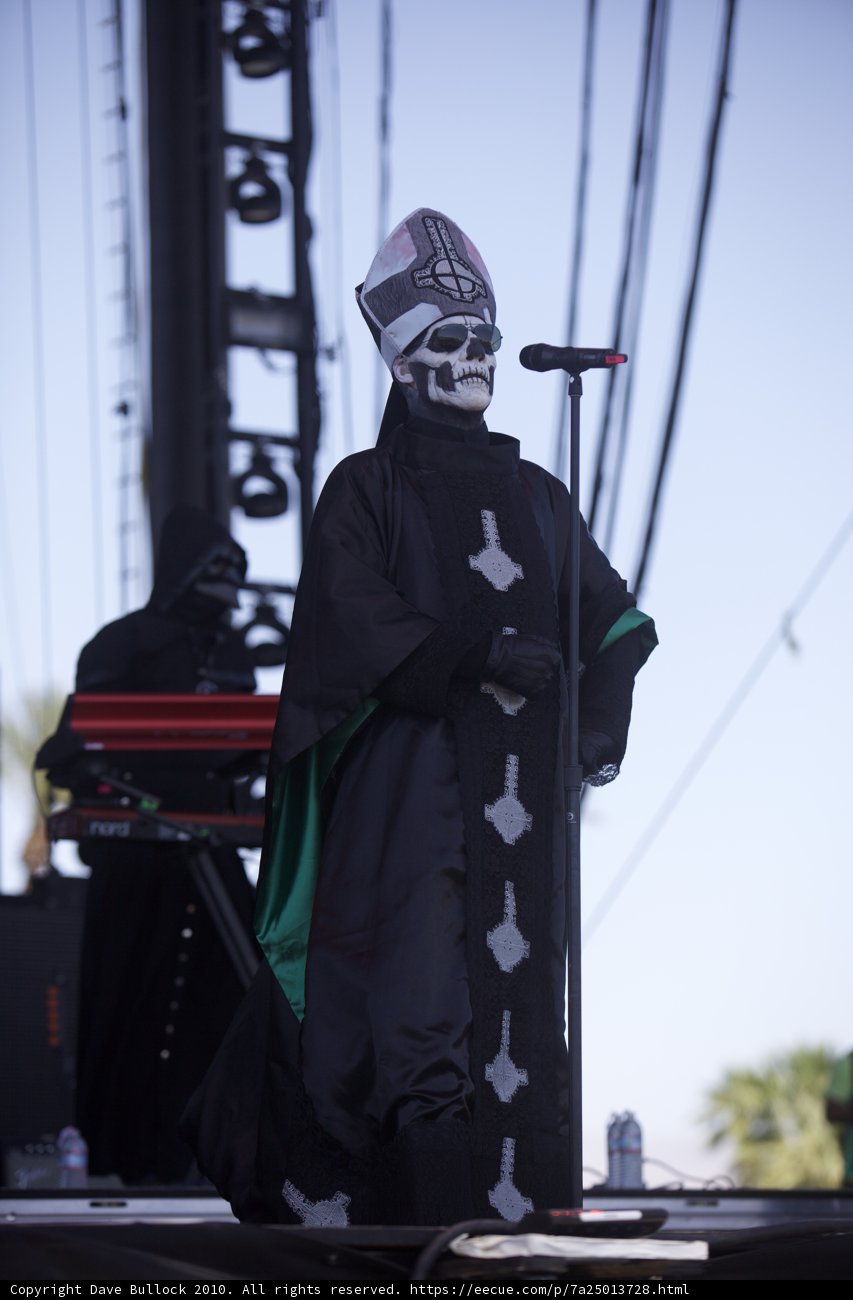 Masked Man with Microphone