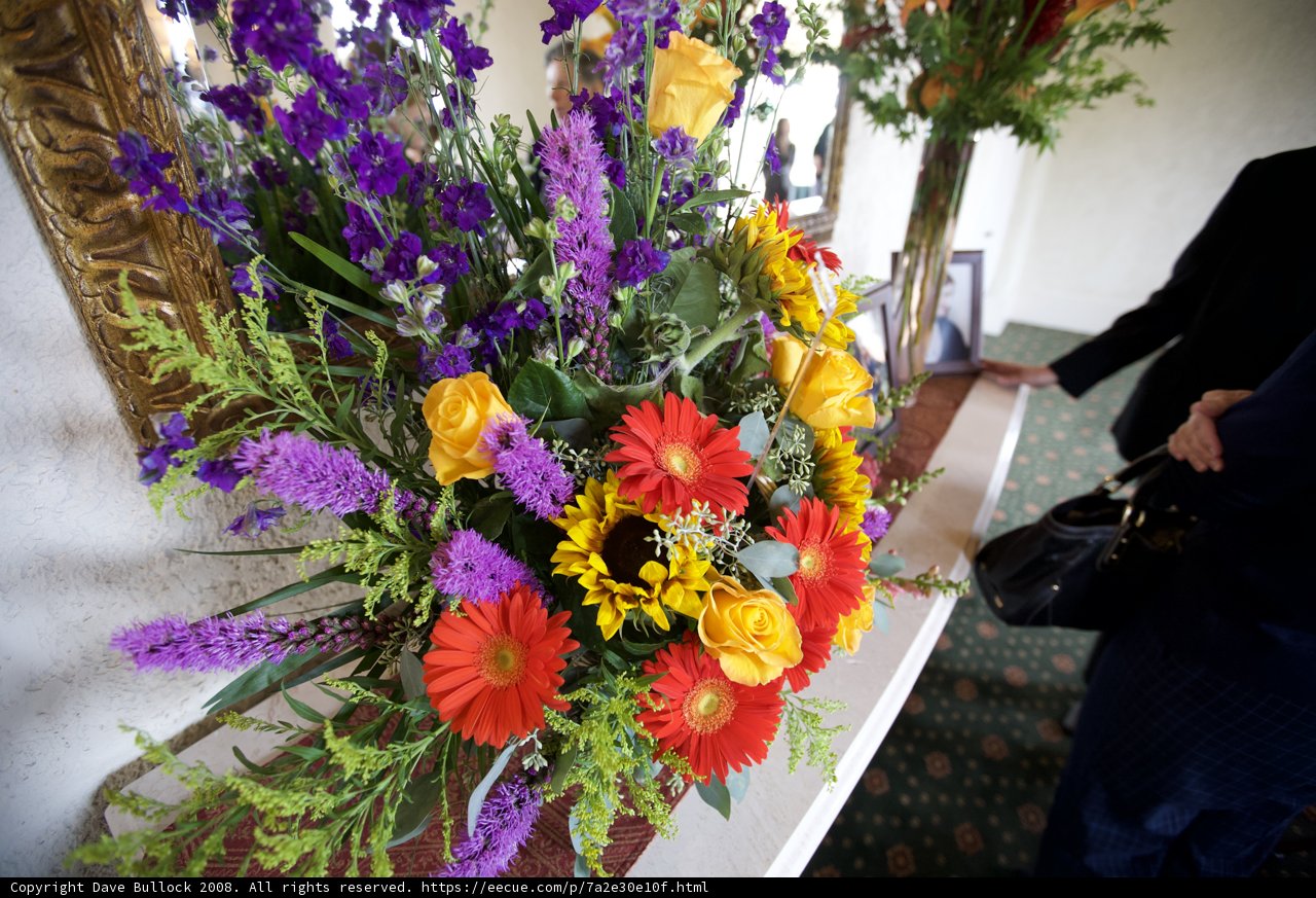 Grandma's Flower Bouquet at Rest