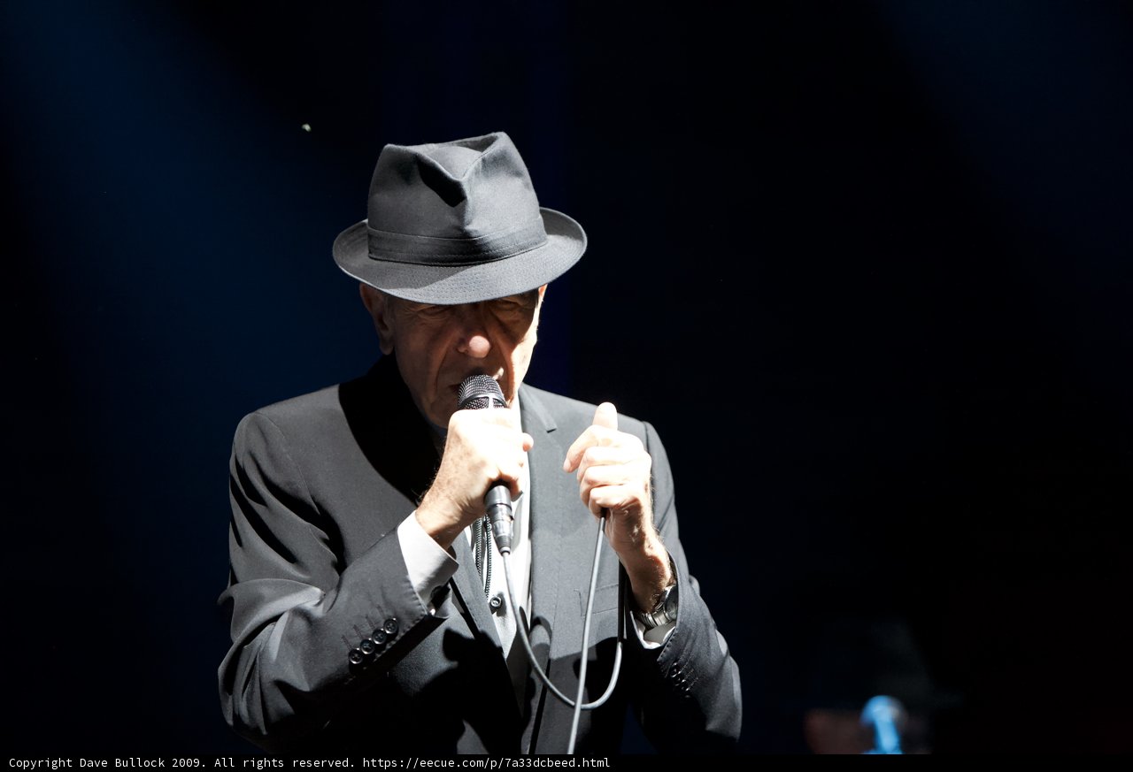 Leonard Cohen's Solo Performance at Coachella 2009