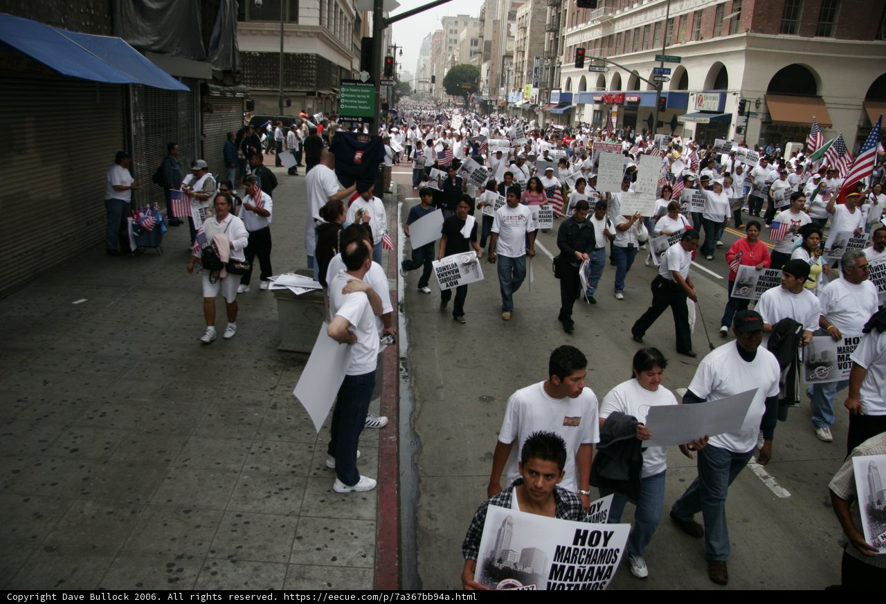 Political Protest on City Streets