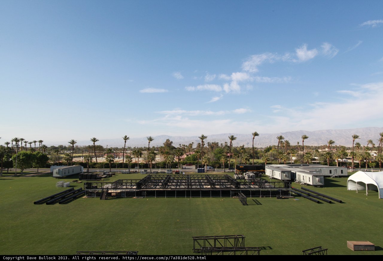 Coachella Stage in the Field