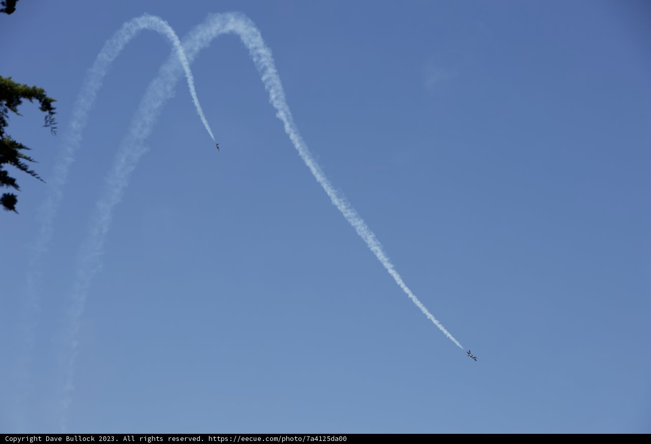 Wings of Majesty: Dual Air Display at Fleet Week 2023