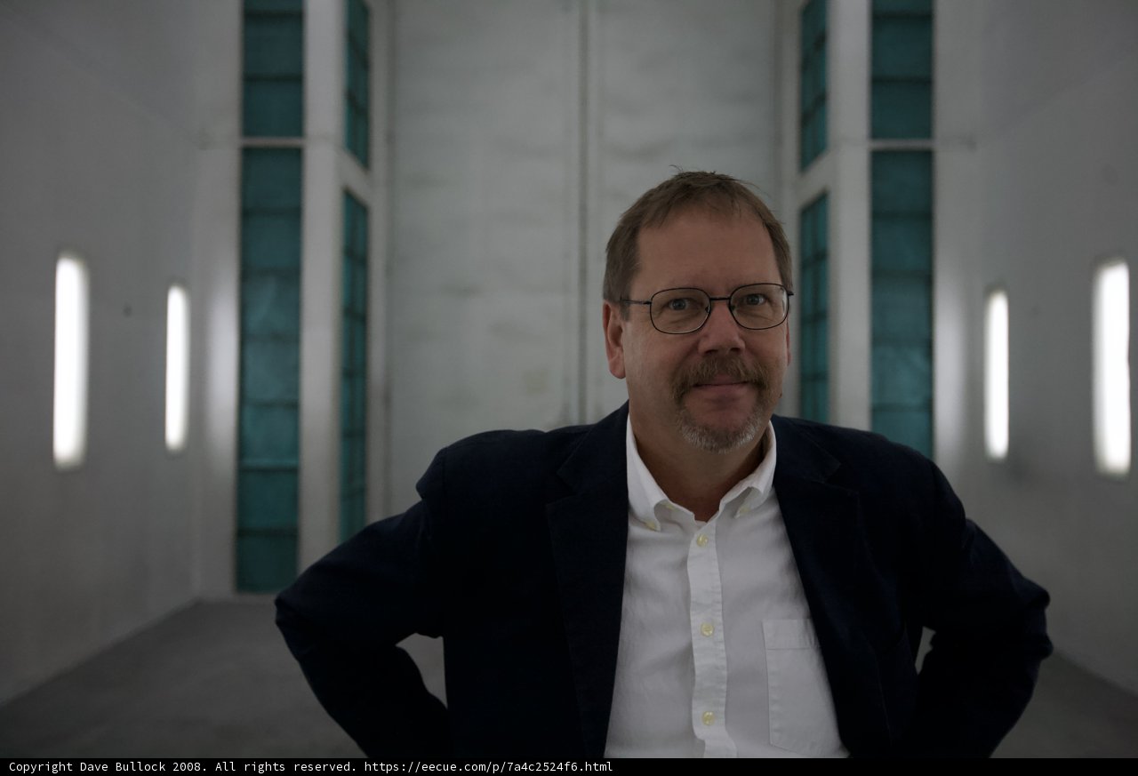 Stylish Businessman in a Hallway