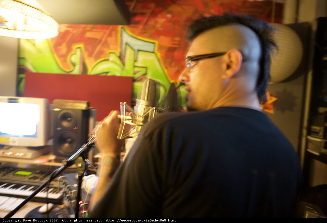 Mohawked Musician