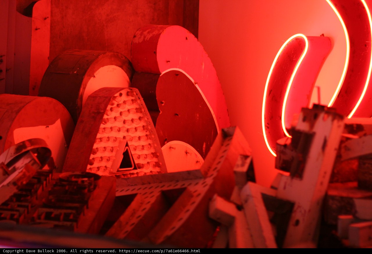 Red Neon Sign