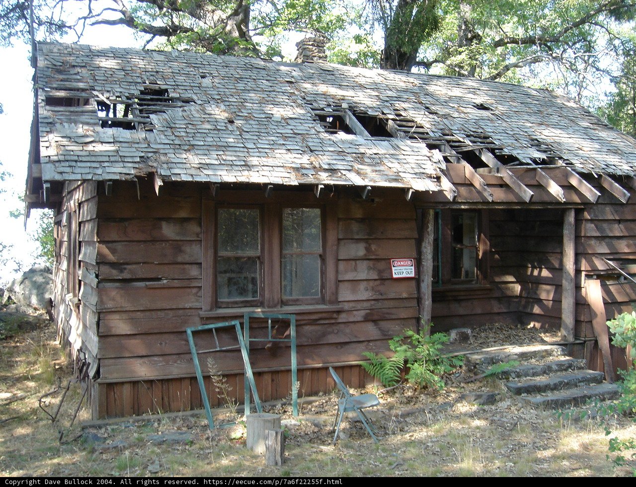 Abandoned Hut in the Countryside