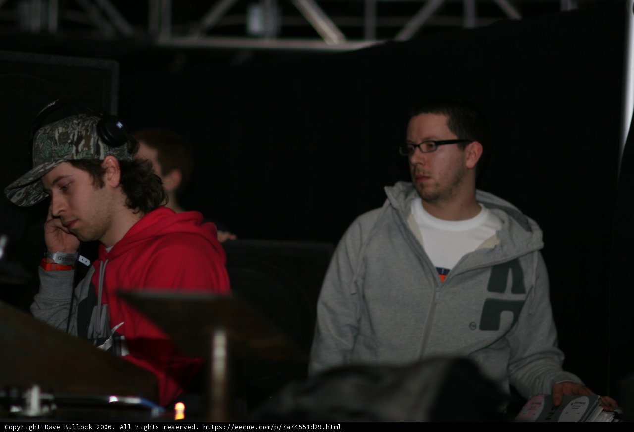 Two Men Ready for a Show