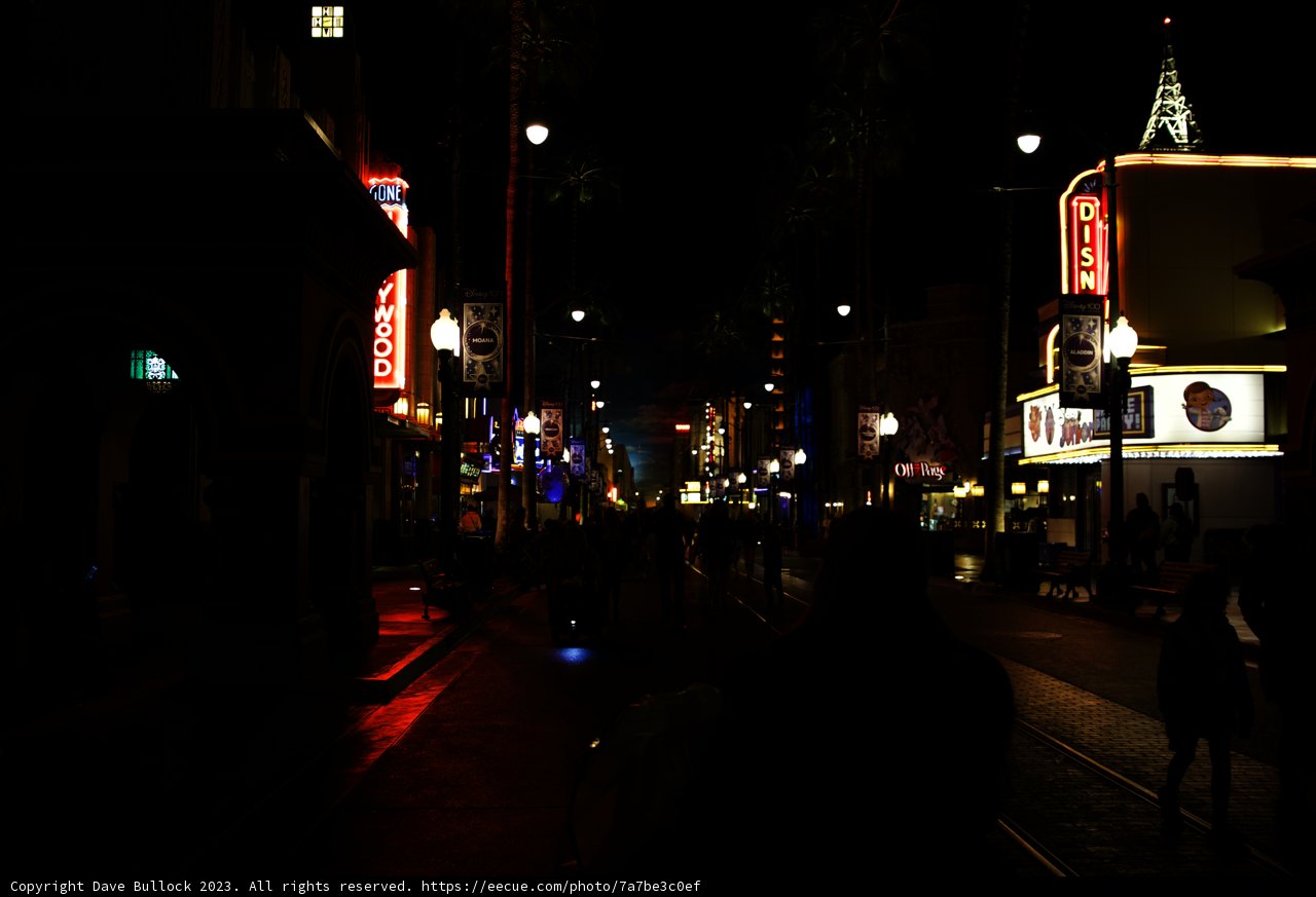 Nighttime in the Metropolis
