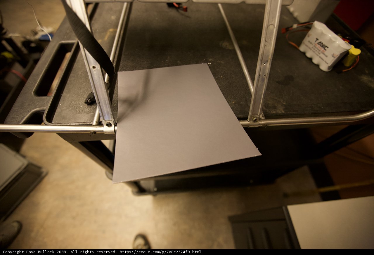 Plywood Paper on Wooden Table