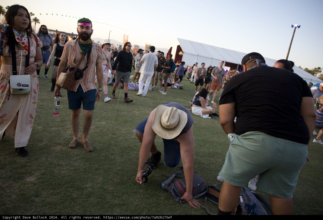 Festival Vibes: A Moment at Coachella 2024