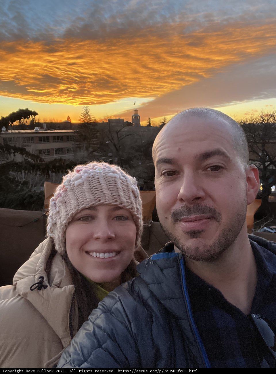 Sunset Selfie in Santa Fe