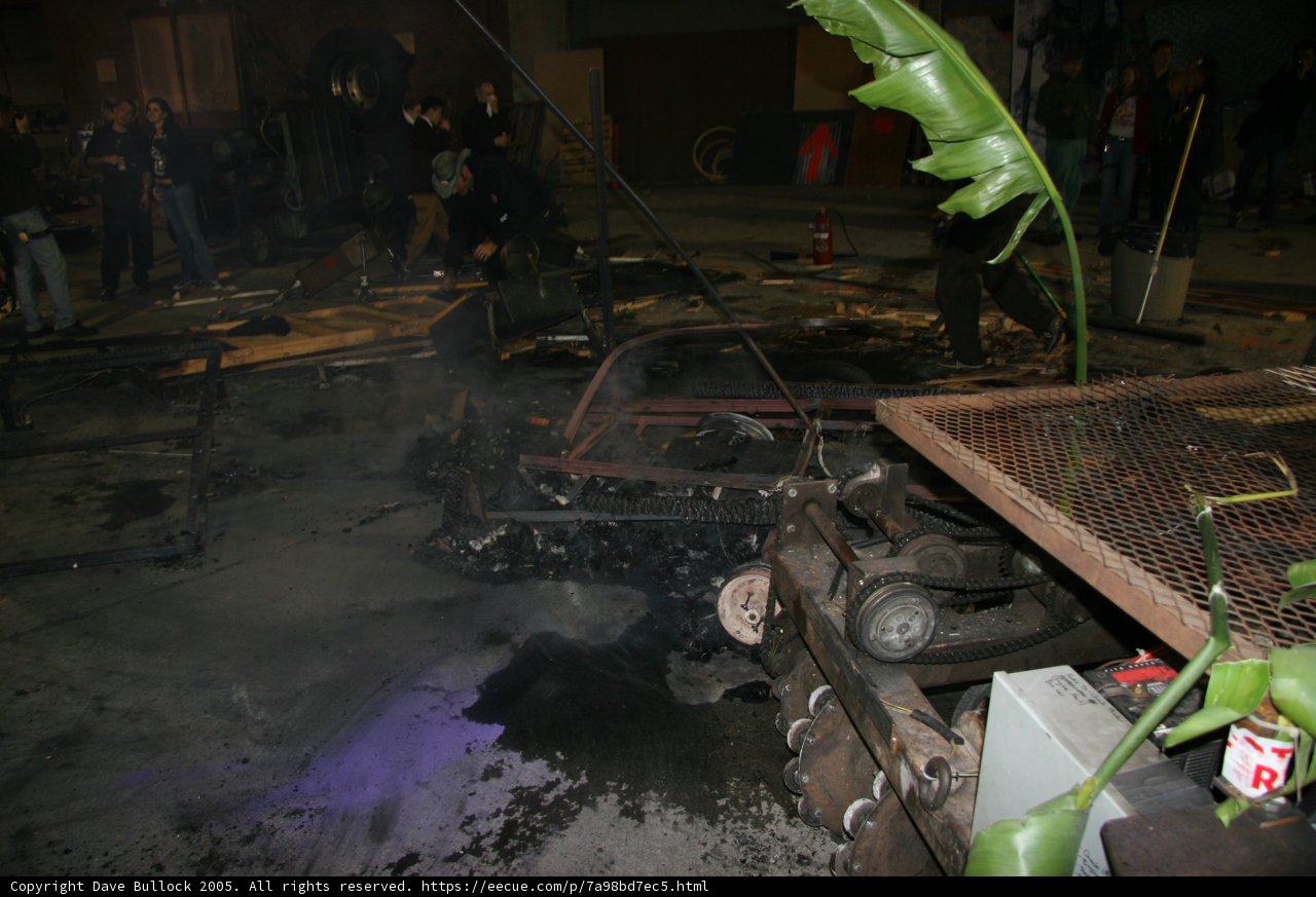 Aftermath of a Factory Fire